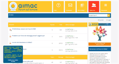 Desktop Screenshot of forumtumore.aimac.it